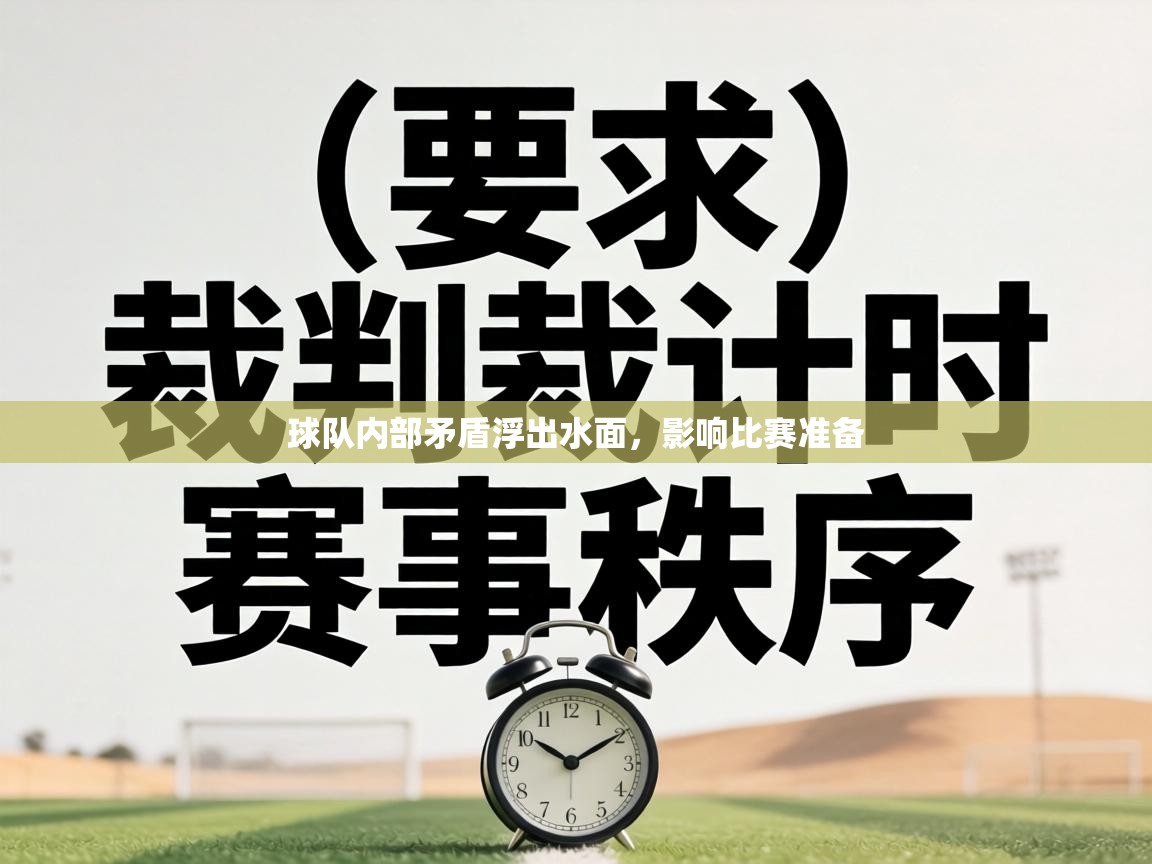 球队内部矛盾浮出水面，影响比赛准备  第2张